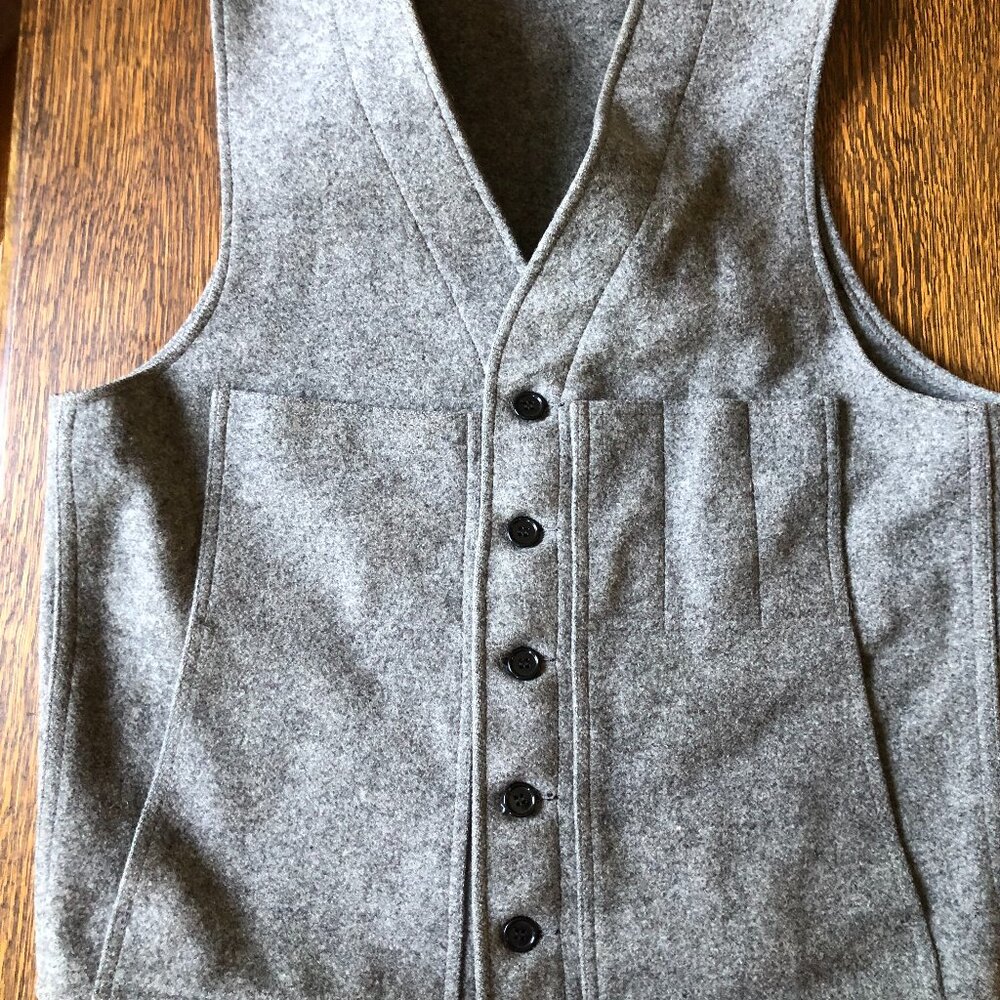 Filson Company Mackinaw Wool Sportsman Vest